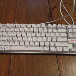 Mechanical Gaming Keyboard K552-WR White Wired Rainbow LED Kumara Redragon